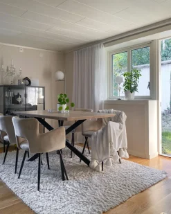 Esszimmerstuhl Samtstoff Taupe 2Er Set Sanilac