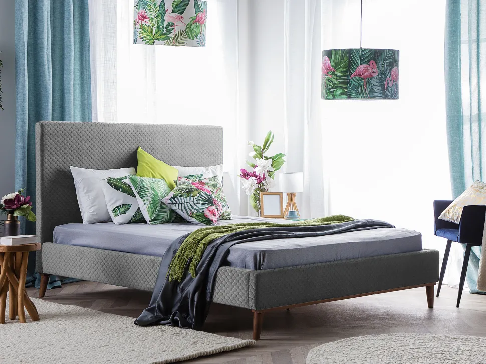 Esszimmerstuhl Samtstoff Dunkelblau 2Er Set Jasmin