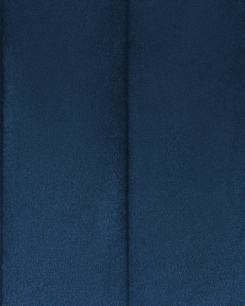 Esszimmerstuhl Samtstoff Blau 2Er Set Sanilac