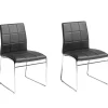 Esszimmerstuhl Schwarz 2Er Set Kiron