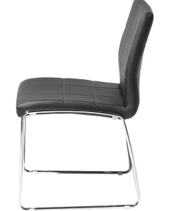 Esszimmerstuhl Schwarz 2Er Set Kiron
