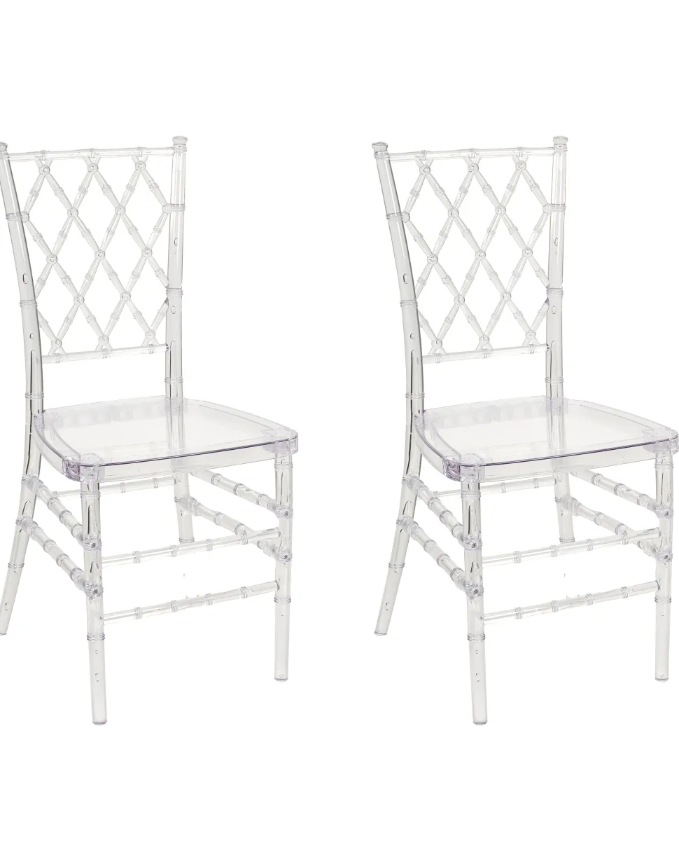 Esszimmerstuhl Transparent 2Er Set Clarion