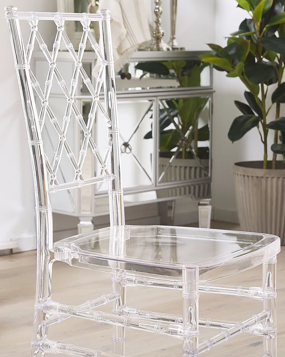 Esszimmerstuhl Transparent 2Er Set Clarion