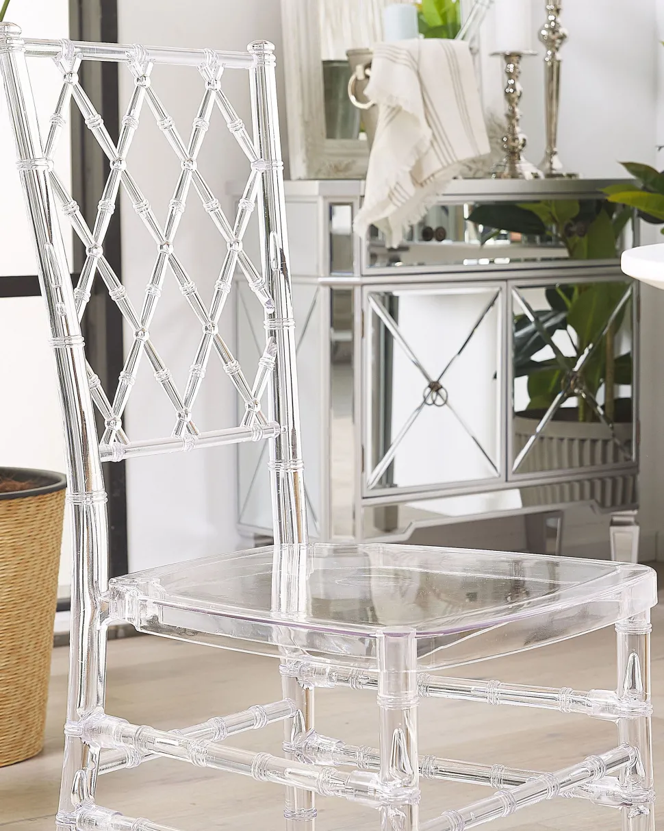 Esszimmerstuhl Transparent 2Er Set Clarion