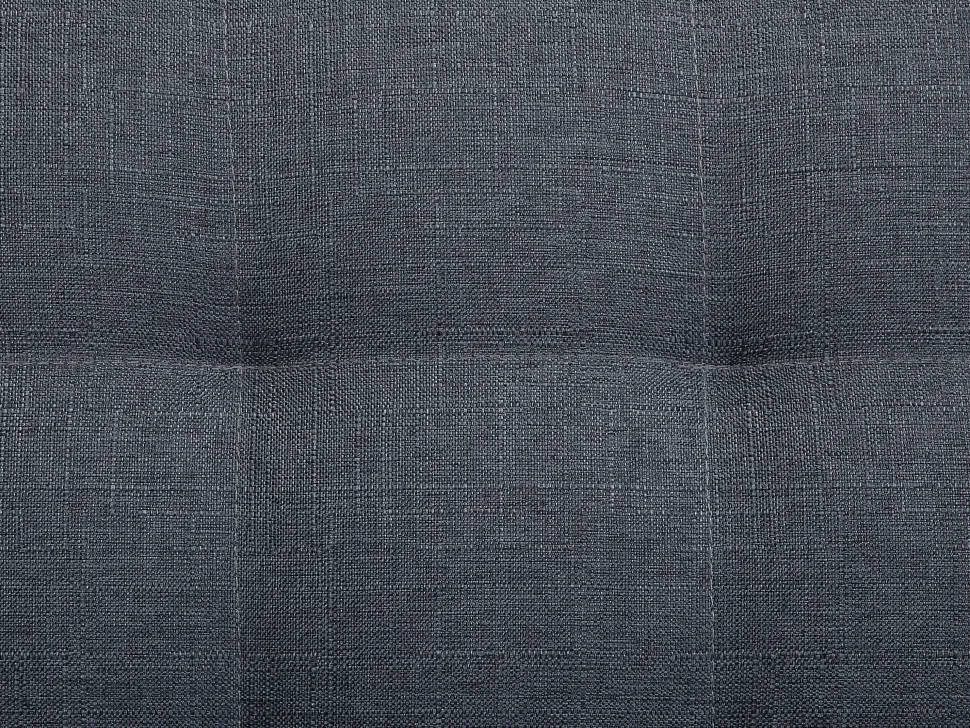 Fabric Chaise Lounge Dark Grey Aberdeen