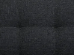Fabric Chaise Lounge Graphite Grey Aberdeen