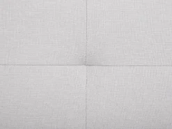 Fabric Chaise Lounge Light Grey Alsten