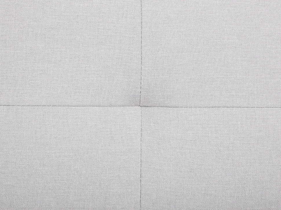 Fabric Chaise Lounge Light Grey Alsten