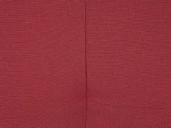 Fabric Chaise Lounge Red Alsten