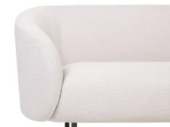 Fabric Living Room Set Beige Loen