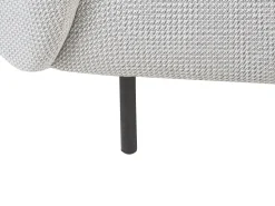 Fabric Living Room Set Black And White Loen