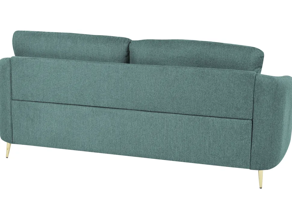 Fabric Living Room Set Green Trosa