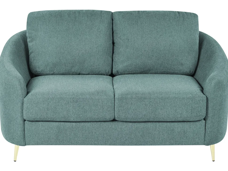 Fabric Living Room Set Green Trosa