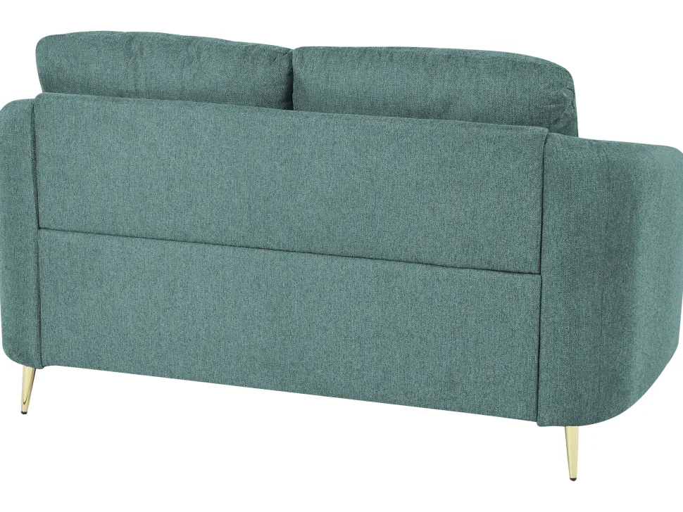 Fabric Living Room Set Green Trosa
