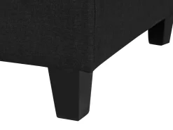 Fabric 1-Seat Section Black Fevik