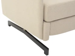 Fabric Sofa Bed Beige Belfast
