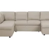 Fabric Sofa Bed Beige Karrabo