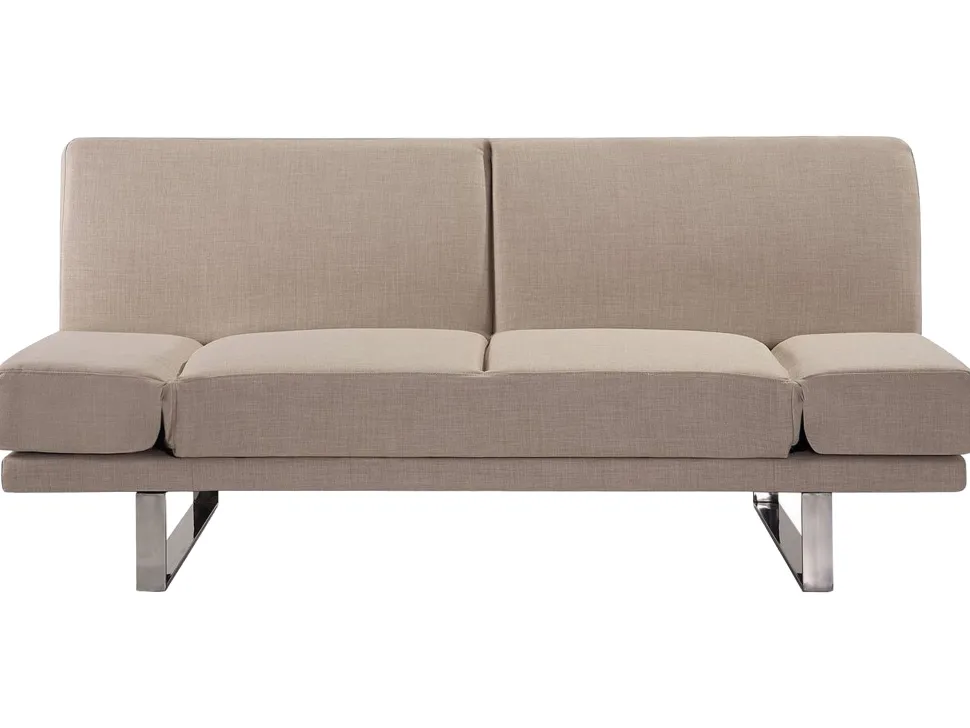 Fabric Sofa Bed Beige York