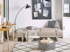 Fabric Sofa Bed Beige York