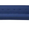 Fabric Sofa Bed Blue Visby