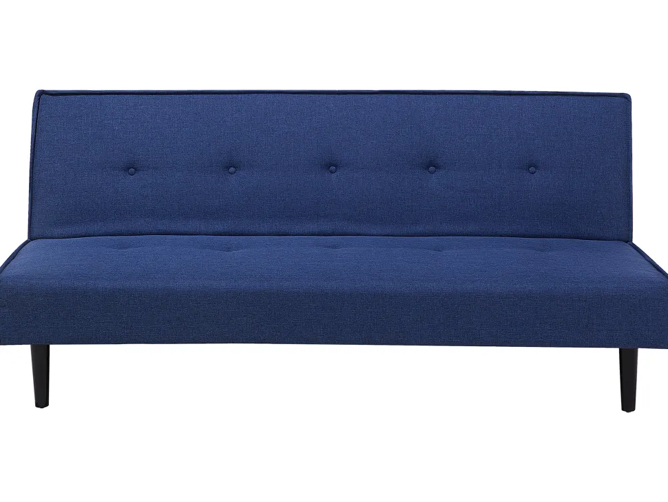 Fabric Sofa Bed Blue Visby