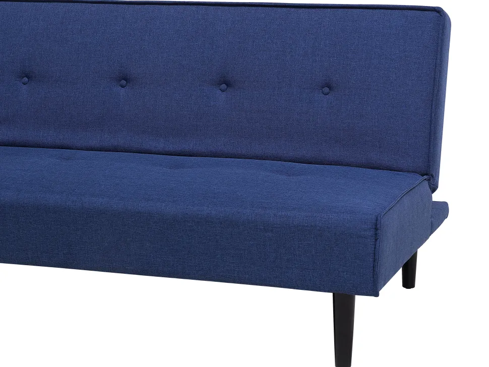 Fabric Sofa Bed Blue Visby