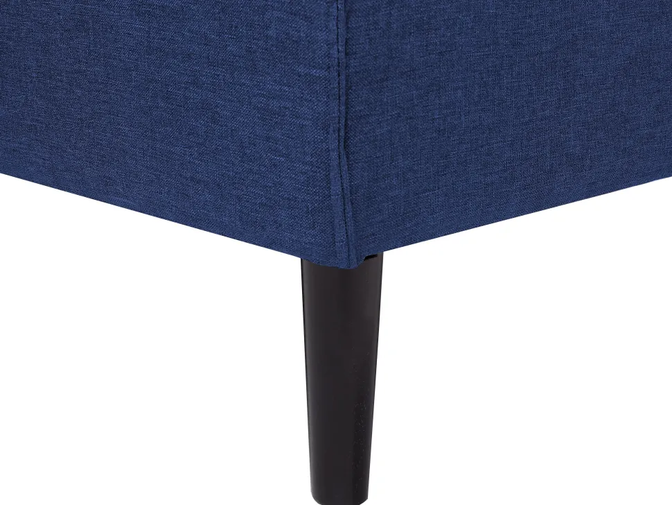 Fabric Sofa Bed Blue Visby