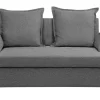 Fabric Sofa Bed Grey Hovin