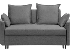 Fabric Sofa Bed Grey Hovin