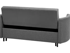 Fabric Sofa Bed Grey Hovin