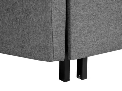 Fabric Sofa Bed Grey Hovin