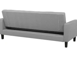Fabric Sofa Bed Light Grey Vehkoo
