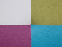 Fabric Sofa Bed Patchwork Leeds