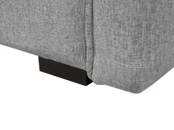 Fabric Sofa Bed With Storage Grey Eksjo