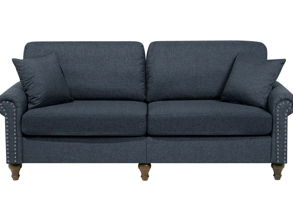Fabric Sofa Set Dark Grey Otra