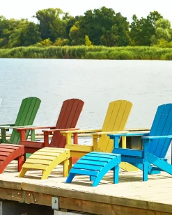 Fushocker Kunstholz Grun Adirondack