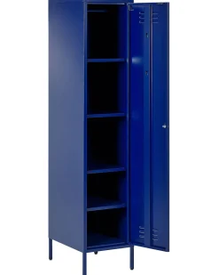 Garderobenschrank Marineblau Frome