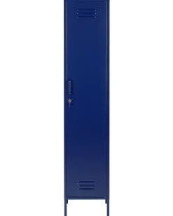 Garderobenschrank Marineblau Frome
