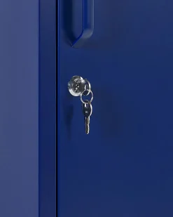 Garderobenschrank Marineblau Frome
