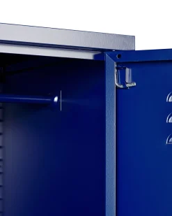 Garderobenschrank Marineblau Frome