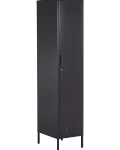 Garderobenschrank Schwarz Frome
