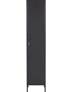 Garderobenschrank Schwarz Frome