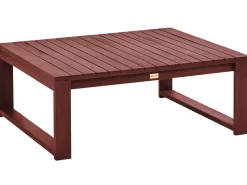 Garten Beistelltisch Akazienholz Mahagonibraun 90 X 75 Cm Timor Ii