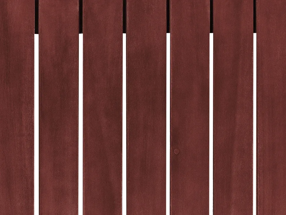 Garten Beistelltisch Akazienholz Mahagonibraun 90 X 75 Cm Timor Ii