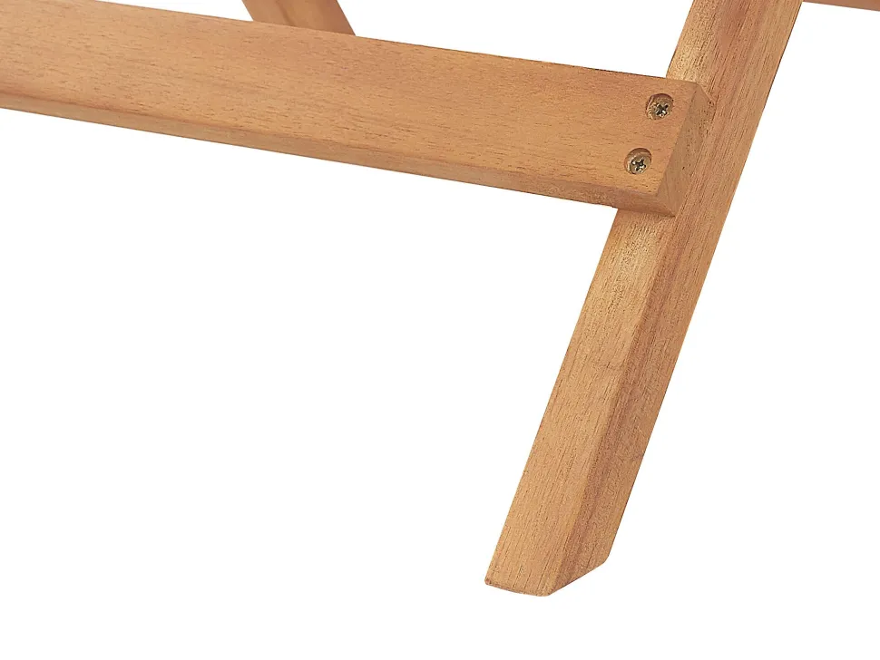 Garten Beistelltisch Akazienholz Hellbraun Klappbar Java