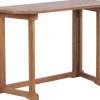 Garten Beistelltisch Akazienholz Hellbraun 110 X 47 Cm Klappbar Treia