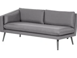 Garten Ecksofa Grau 4-Sitzer Modular Loretello
