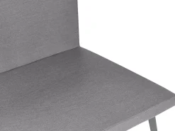 Garten Ecksofa Grau 4-Sitzer Modular Loretello