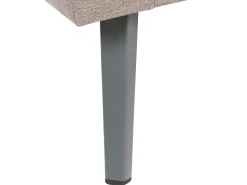 Garten Ecksofa Rechte Seite Beige 3-Sitzer Modular Loretello