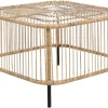 Garten Rattan Couchtisch 67 X 67 Cm Natur Cesenatico